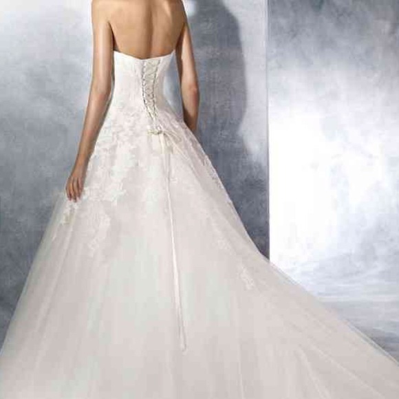 WHITE ONE Toscana Ball Gown - Picture 2 of 3